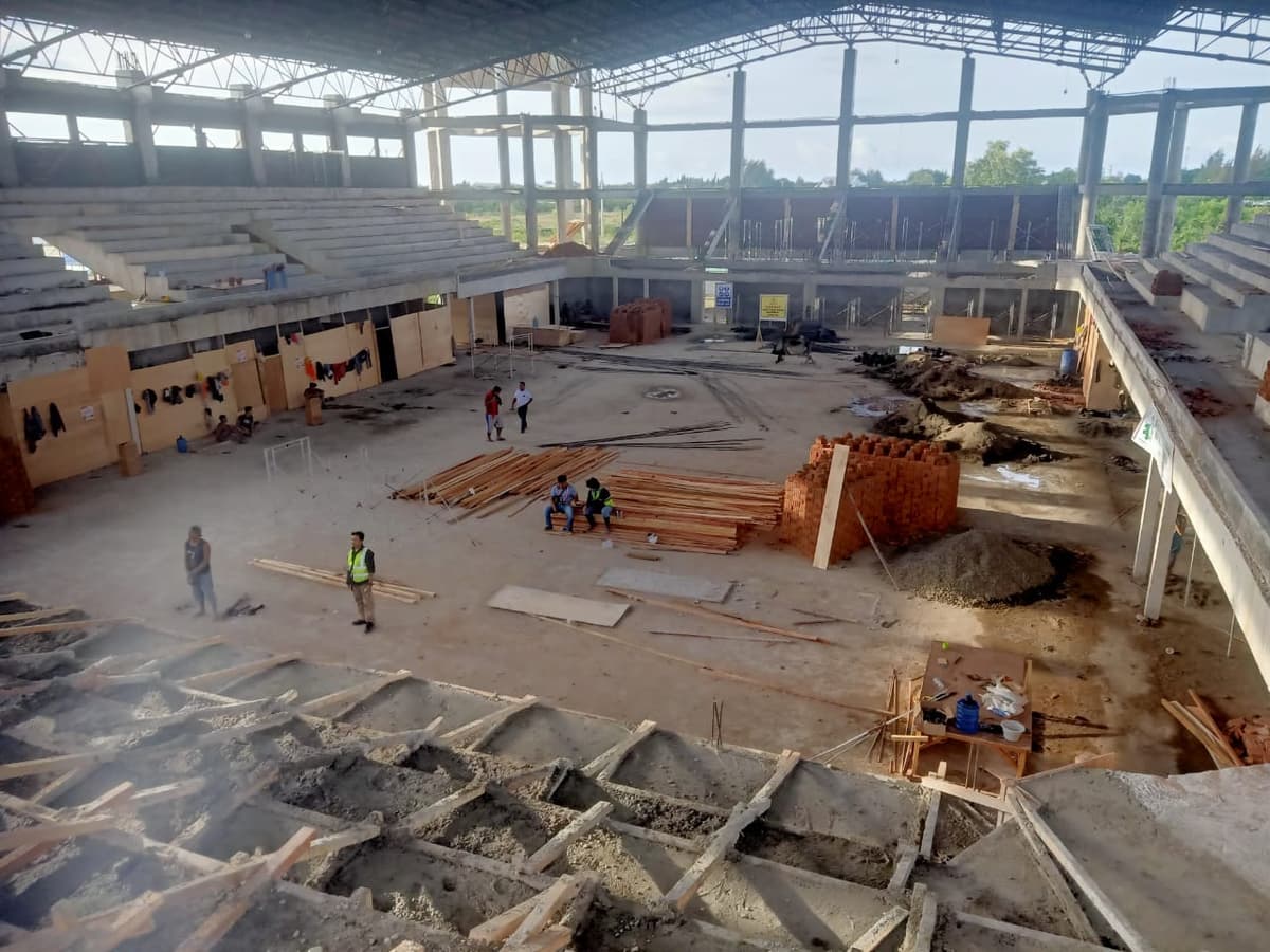 Pekerjaan Pembangunan Gedung Olahraga